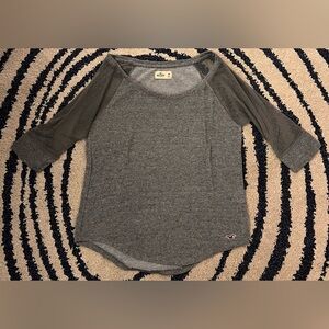 🆕 Hollister Women’s 3/4 Sleeve Top, Size Medium